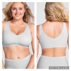 Honeylove Grey V Neck Bra Size 2X